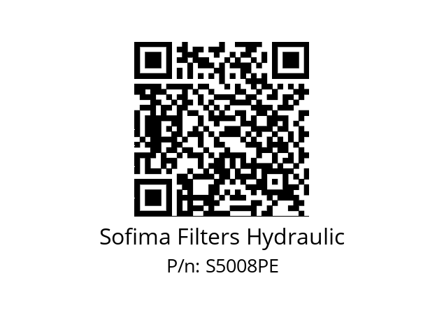   Sofima Filters Hydraulic S5008PE