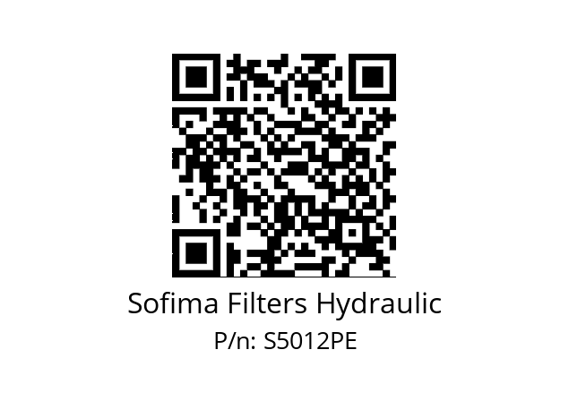   Sofima Filters Hydraulic S5012PE