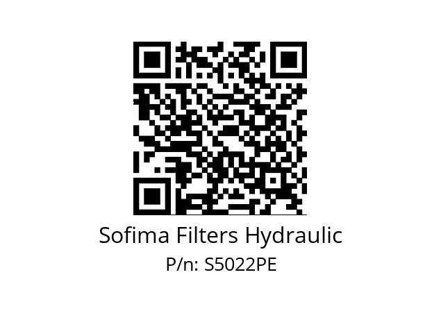   Sofima Filters Hydraulic S5022PE