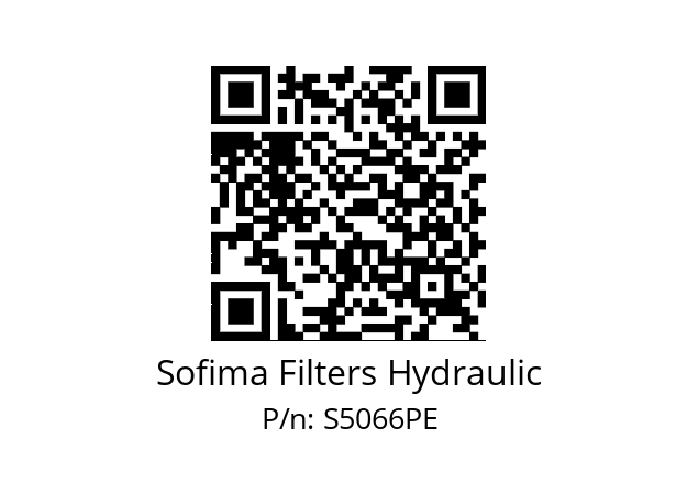   Sofima Filters Hydraulic S5066PE