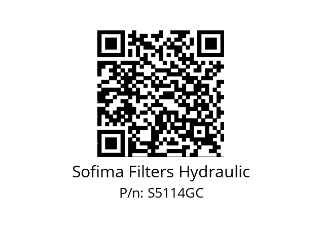   Sofima Filters Hydraulic S5114GC