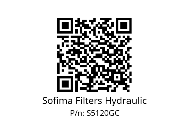   Sofima Filters Hydraulic S5120GC