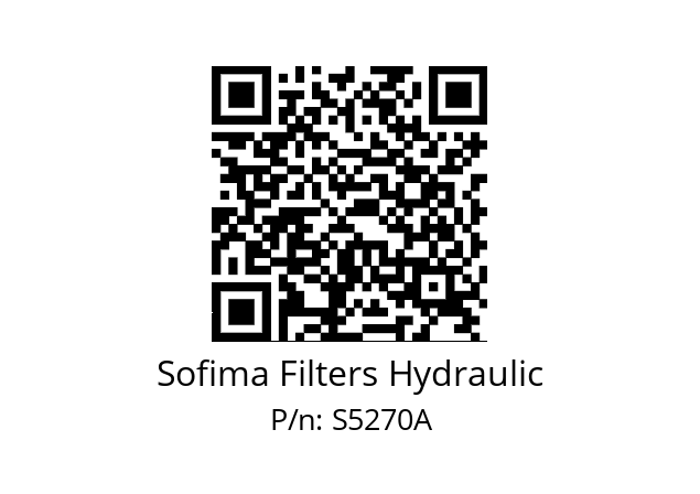   Sofima Filters Hydraulic S5270A