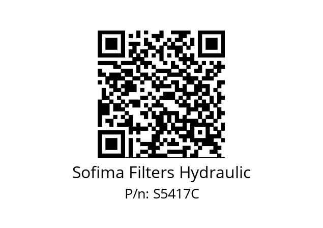   Sofima Filters Hydraulic S5417C