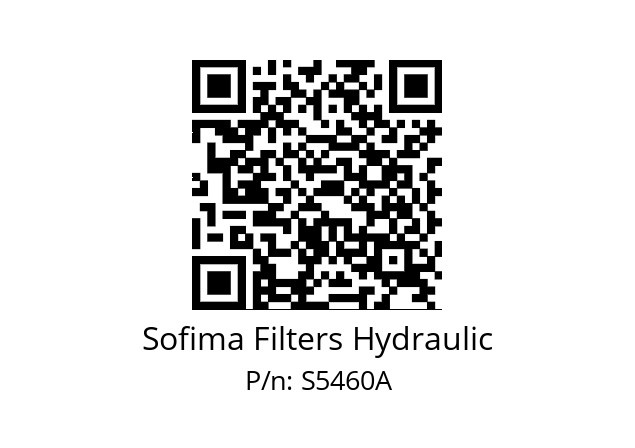   Sofima Filters Hydraulic S5460A