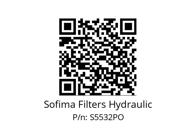   Sofima Filters Hydraulic S5532PO