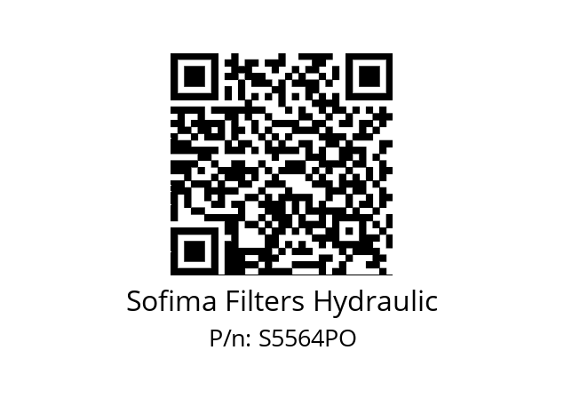   Sofima Filters Hydraulic S5564PO