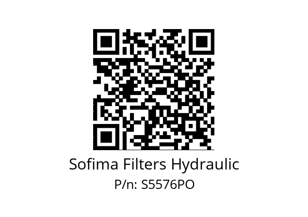   Sofima Filters Hydraulic S5576PO