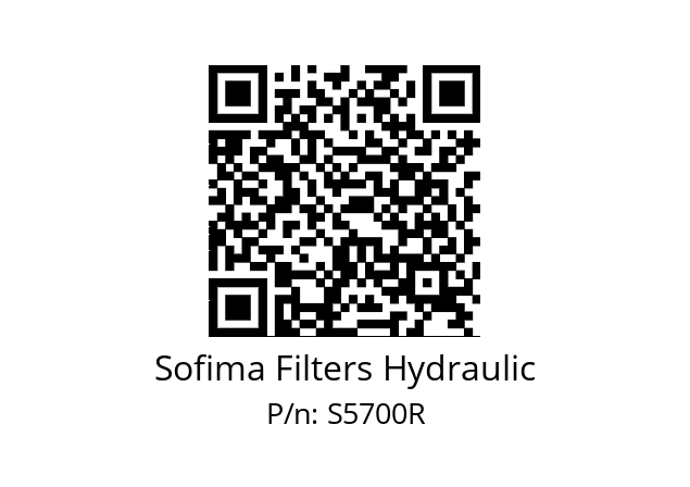   Sofima Filters Hydraulic S5700R