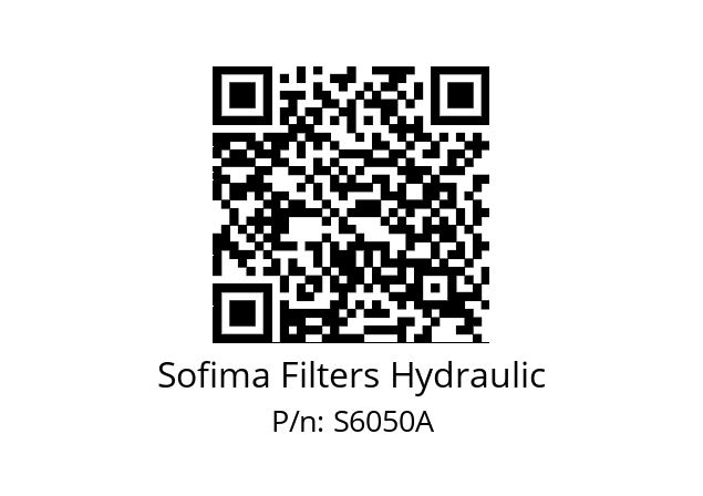   Sofima Filters Hydraulic S6050A