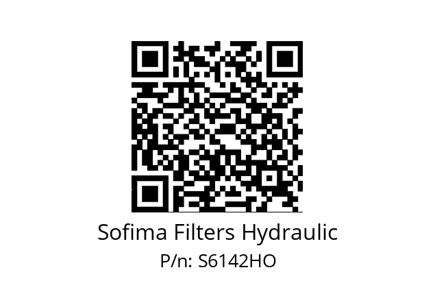   Sofima Filters Hydraulic S6142HO