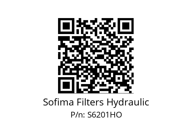   Sofima Filters Hydraulic S6201HO