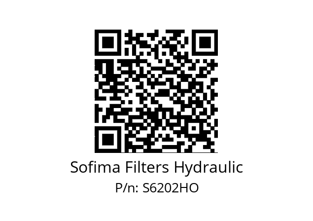   Sofima Filters Hydraulic S6202HO