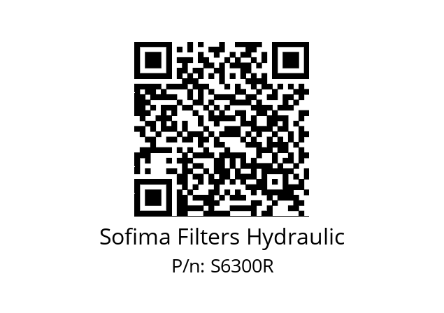   Sofima Filters Hydraulic S6300R