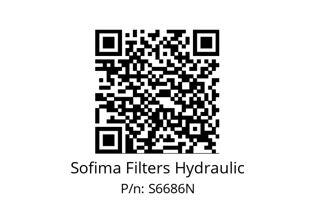   Sofima Filters Hydraulic S6686N