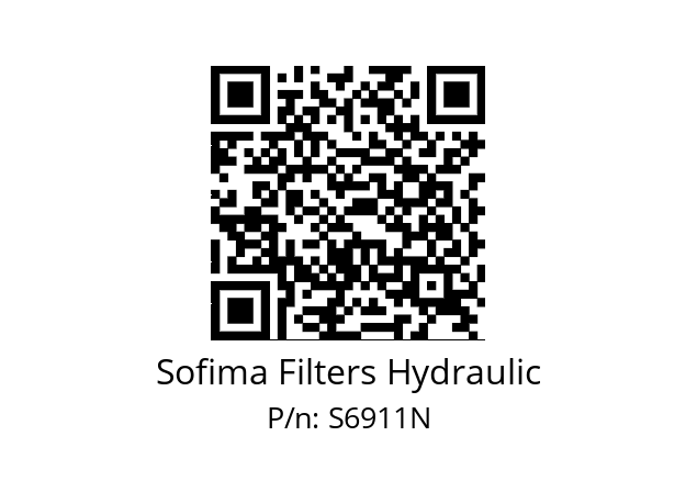   Sofima Filters Hydraulic S6911N