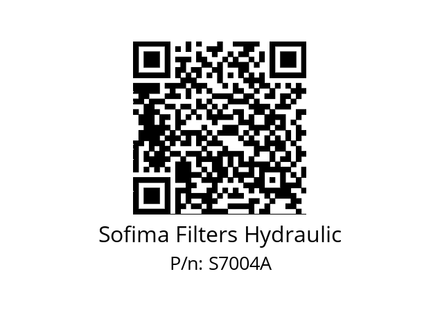   Sofima Filters Hydraulic S7004A