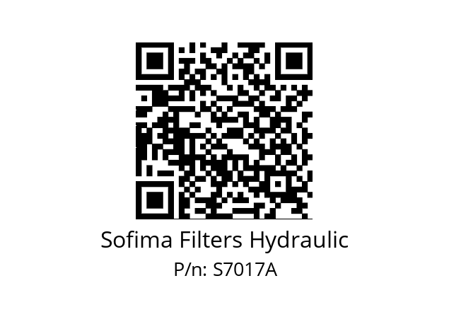   Sofima Filters Hydraulic S7017A