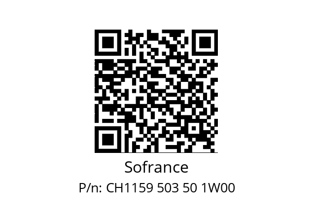   Sofrance CH1159 503 50 1W00