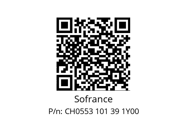   Sofrance CH0553 101 39 1Y00