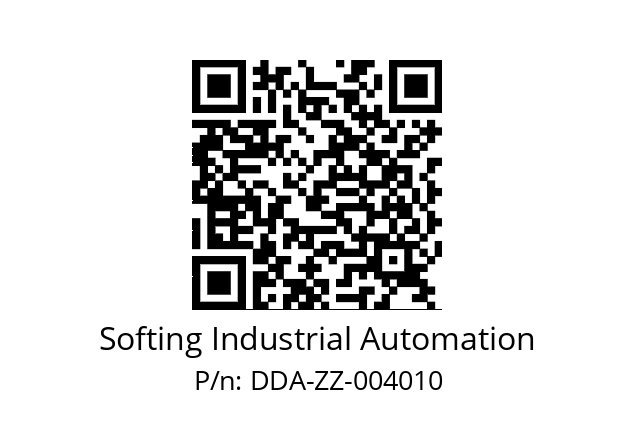   Softing Industrial Automation DDA-ZZ-004010