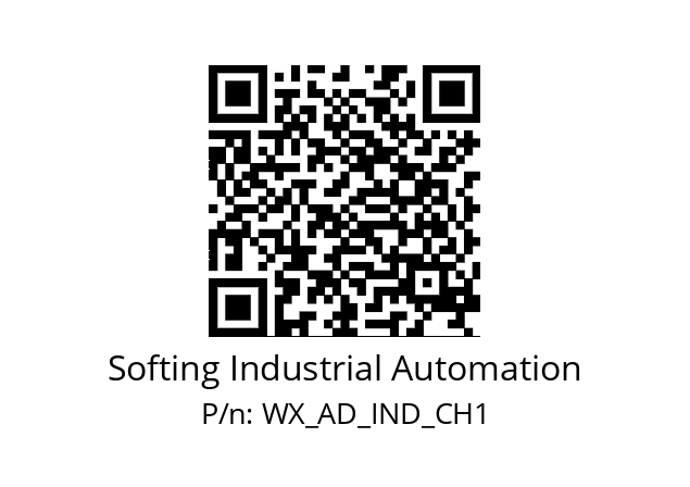   Softing Industrial Automation WX_AD_IND_CH1