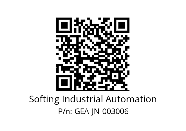   Softing Industrial Automation GEA-JN-003006