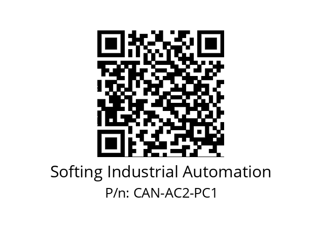   Softing Industrial Automation CAN-AC2-PC1