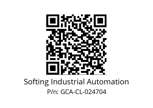   Softing Industrial Automation GCA-CL-024704