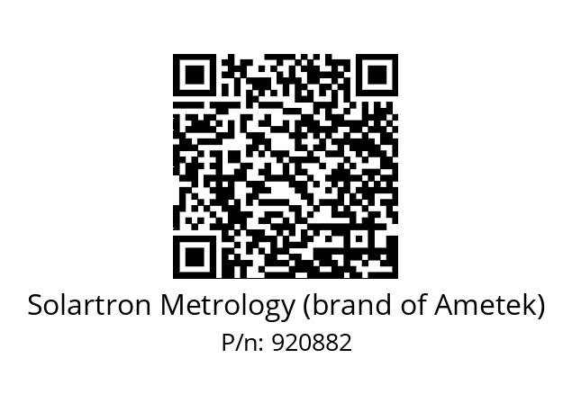   Solartron Metrology (brand of Ametek) 920882