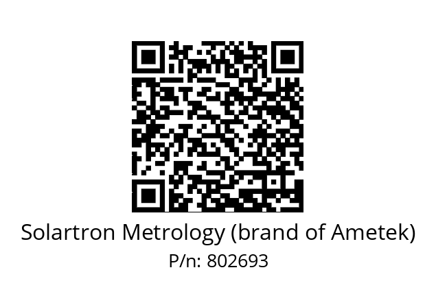   Solartron Metrology (brand of Ametek) 802693