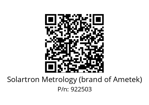   Solartron Metrology (brand of Ametek) 922503