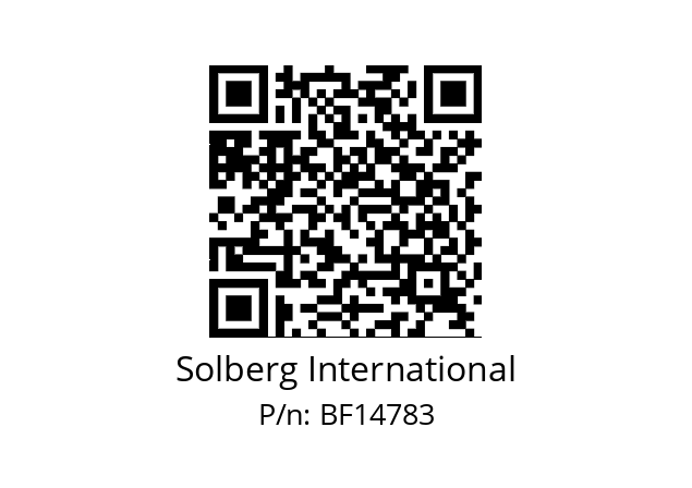   Solberg International BF14783