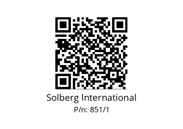   Solberg International 851/1