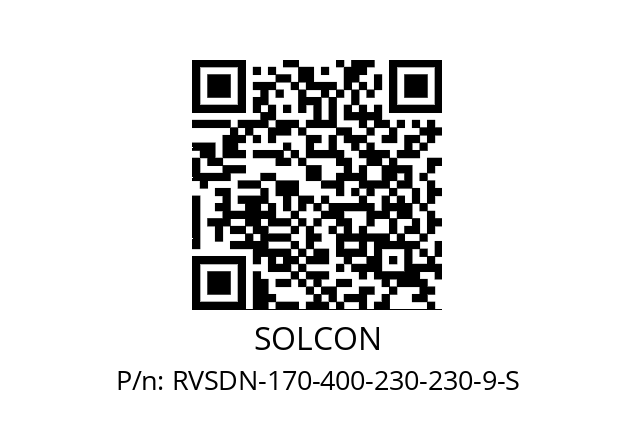   SOLCON RVSDN-170-400-230-230-9-S