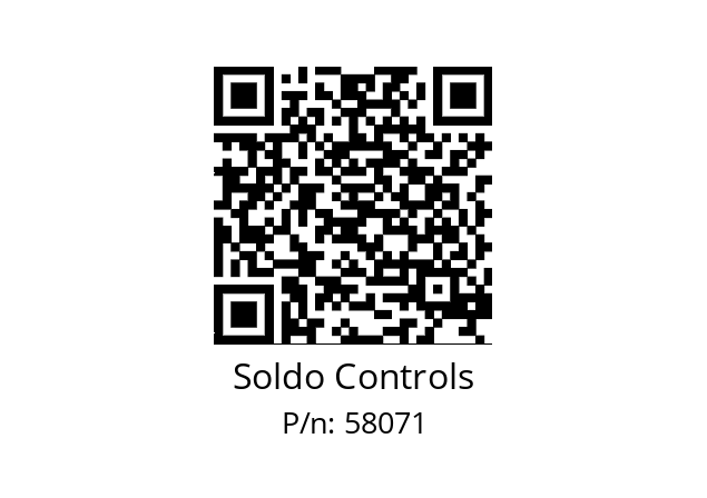   Soldo Controls 58071