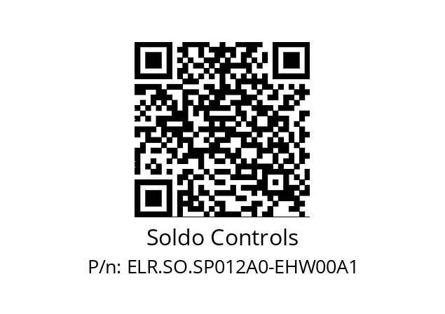   Soldo Controls ELR.SO.SP012A0-EHW00A1