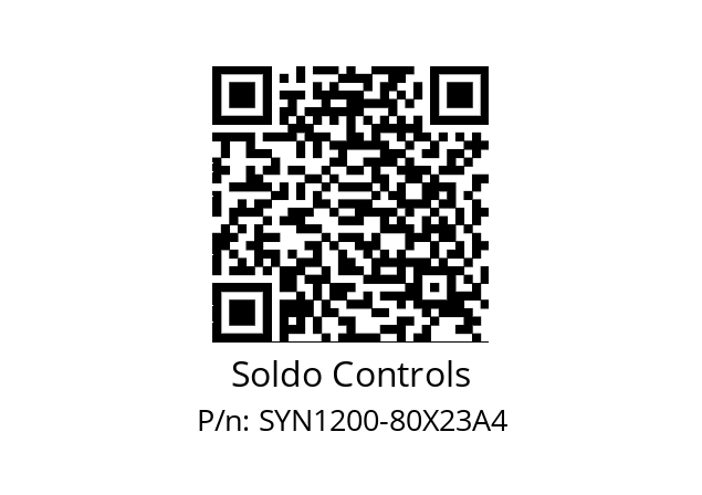   Soldo Controls SYN1200-80X23A4