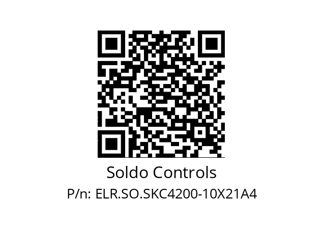   Soldo Controls ELR.SO.SKC4200-10X21A4