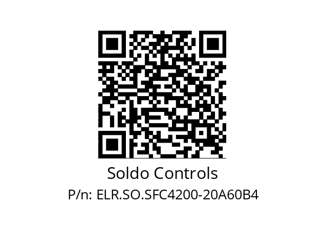   Soldo Controls ELR.SO.SFC4200-20A60B4