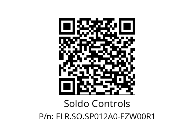   Soldo Controls ELR.SO.SP012A0-EZW00R1