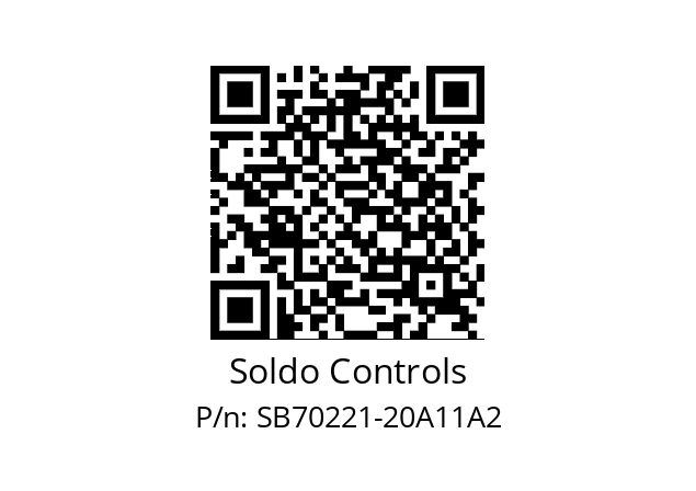   Soldo Controls SB70221-20A11A2