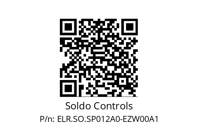   Soldo Controls ELR.SO.SP012A0-EZW00A1