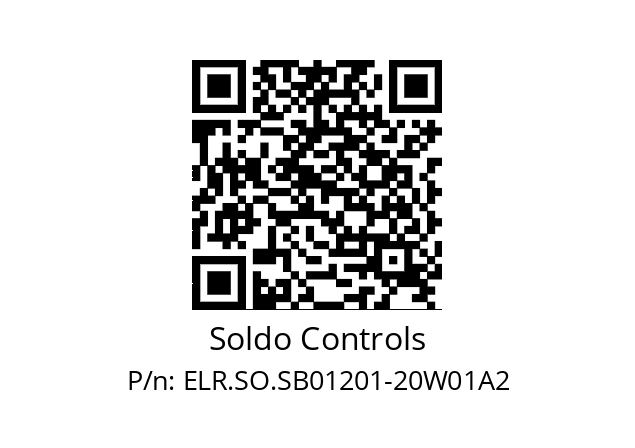   Soldo Controls ELR.SO.SB01201-20W01A2