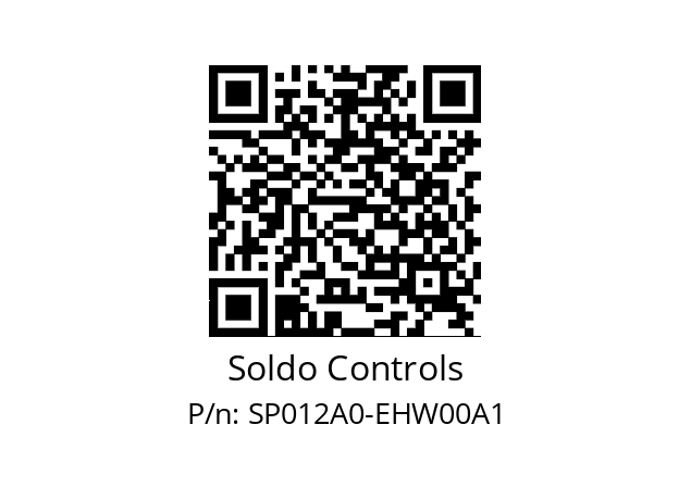   Soldo Controls SP012A0-EHW00A1