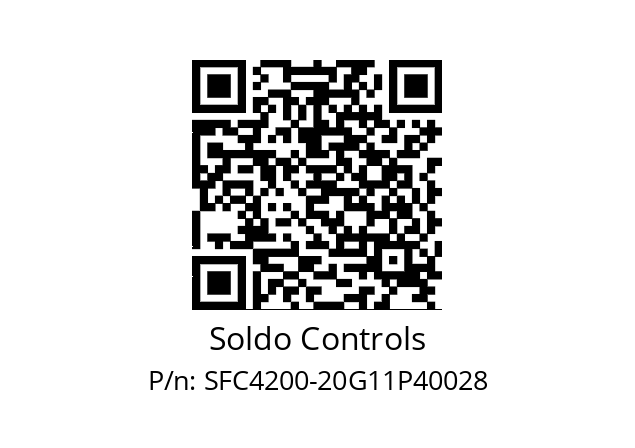   Soldo Controls SFC4200-20G11P40028