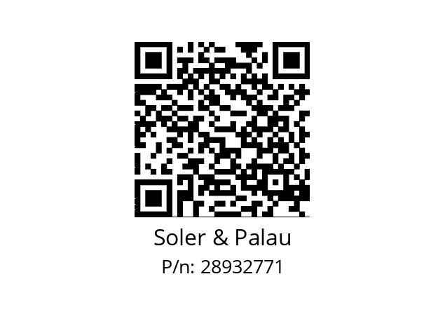   Soler & Palau 28932771