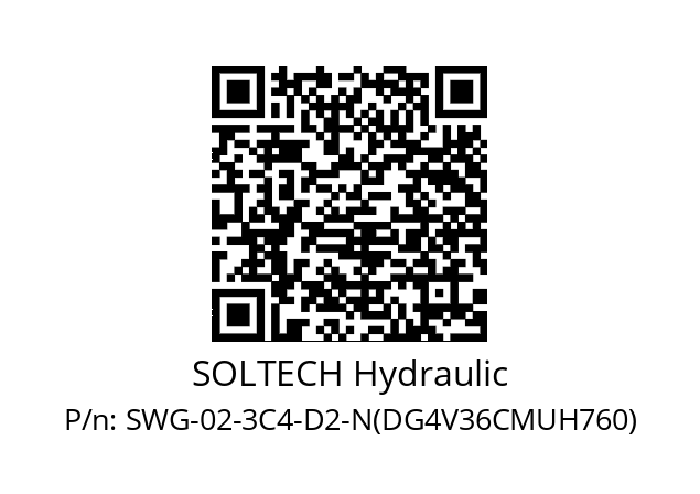   SOLTECH Hydraulic SWG-02-3C4-D2-N(DG4V36CMUH760)