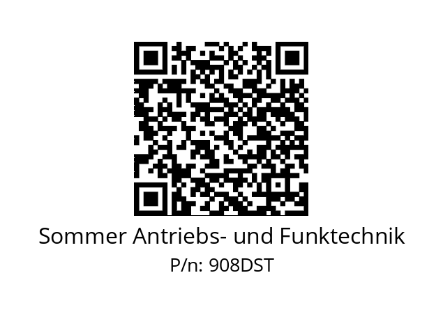   Sommer Antriebs- und Funktechnik 908DST