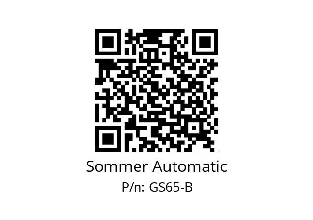   Sommer Automatic GS65-B